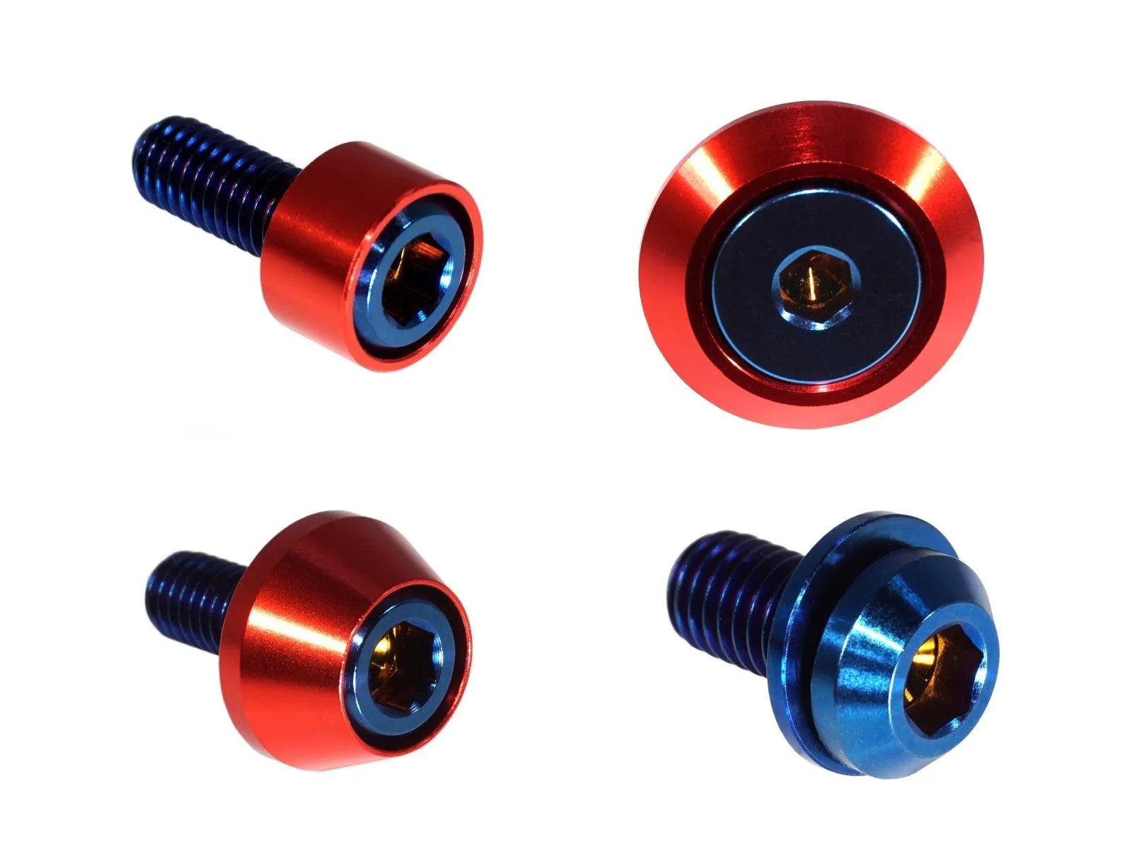 ZSPEC Interior Dress Up Bolts® Fastener Kit for 21  Ford Bronco 2.7L, Titanium & Billet