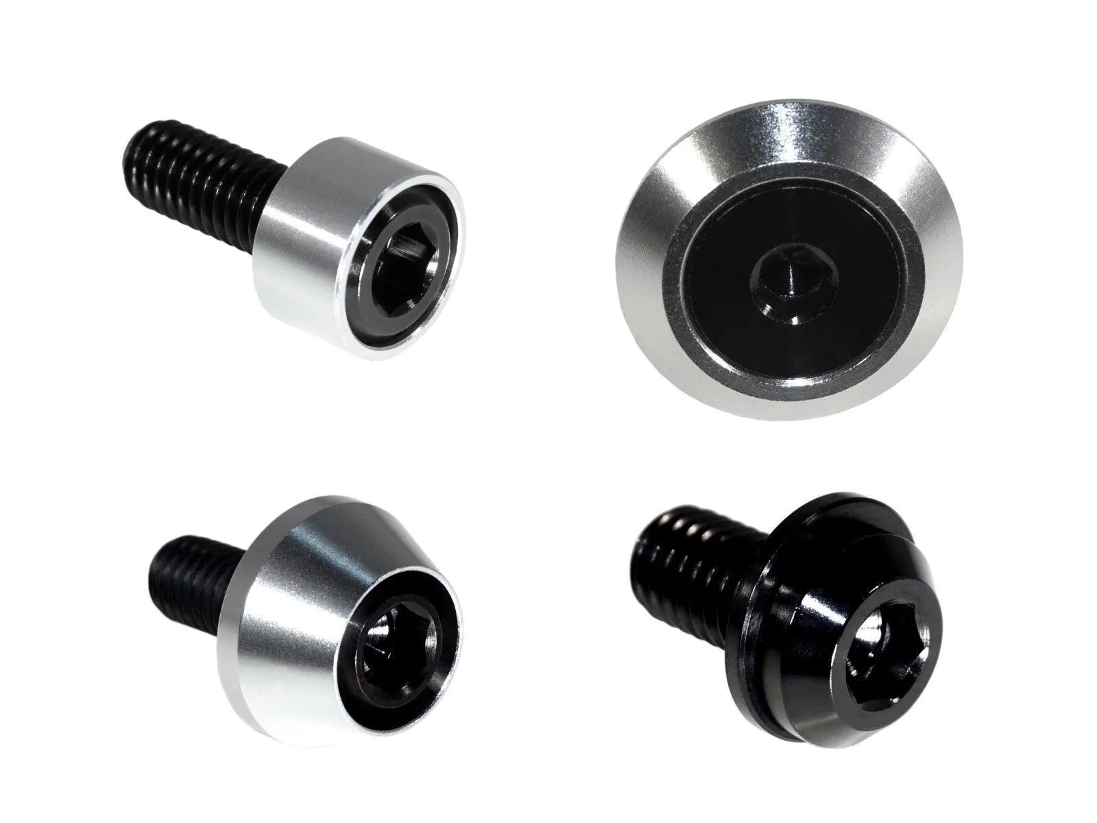 ZSPEC Interior Dress Up Bolts® Fastener Kit for 21  Ford Bronco 2.7L, Titanium & Billet
