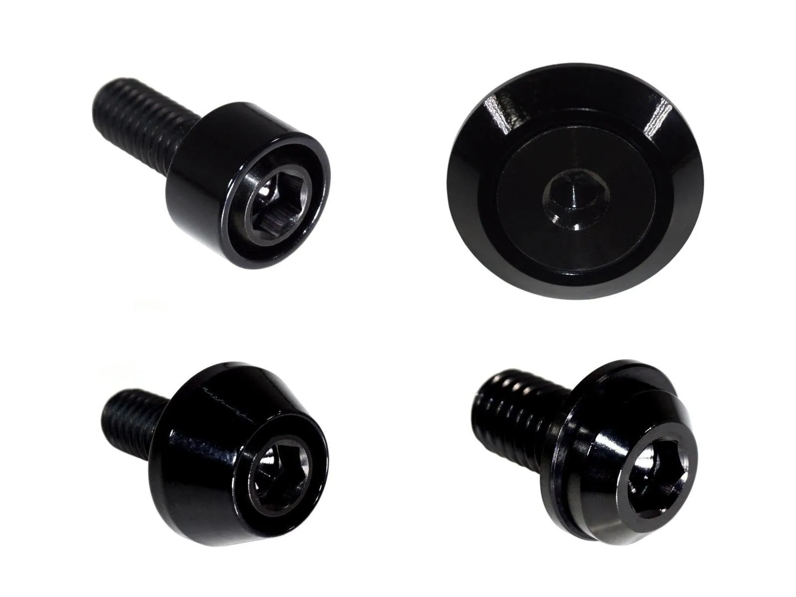ZSPEC Interior Dress Up Bolts® Fastener Kit for 21  Ford Bronco 2.7L, Titanium & Billet