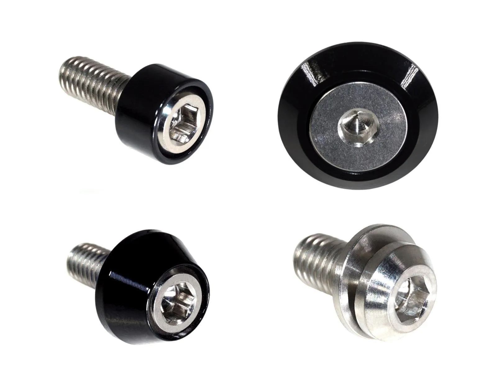 ZSPEC Interior Dress Up Bolts® Fastener Kit for 21  Ford Bronco 2.7L, Titanium & Billet