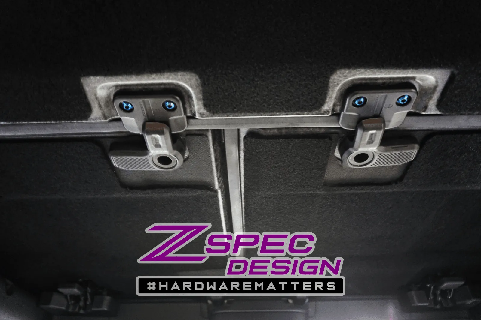 ZSPEC Interior Dress Up Bolts® Fastener Kit for 21  Ford Bronco 2.7L, Titanium & Billet