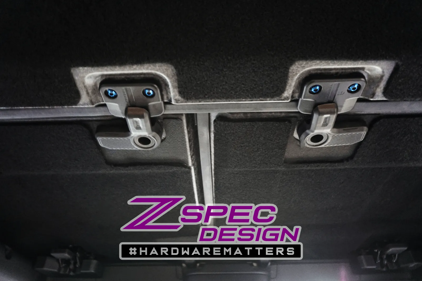 ZSPEC Interior Dress Up Bolts® Fastener Kit for 21  Ford Bronco 2.7L, Titanium & Billet