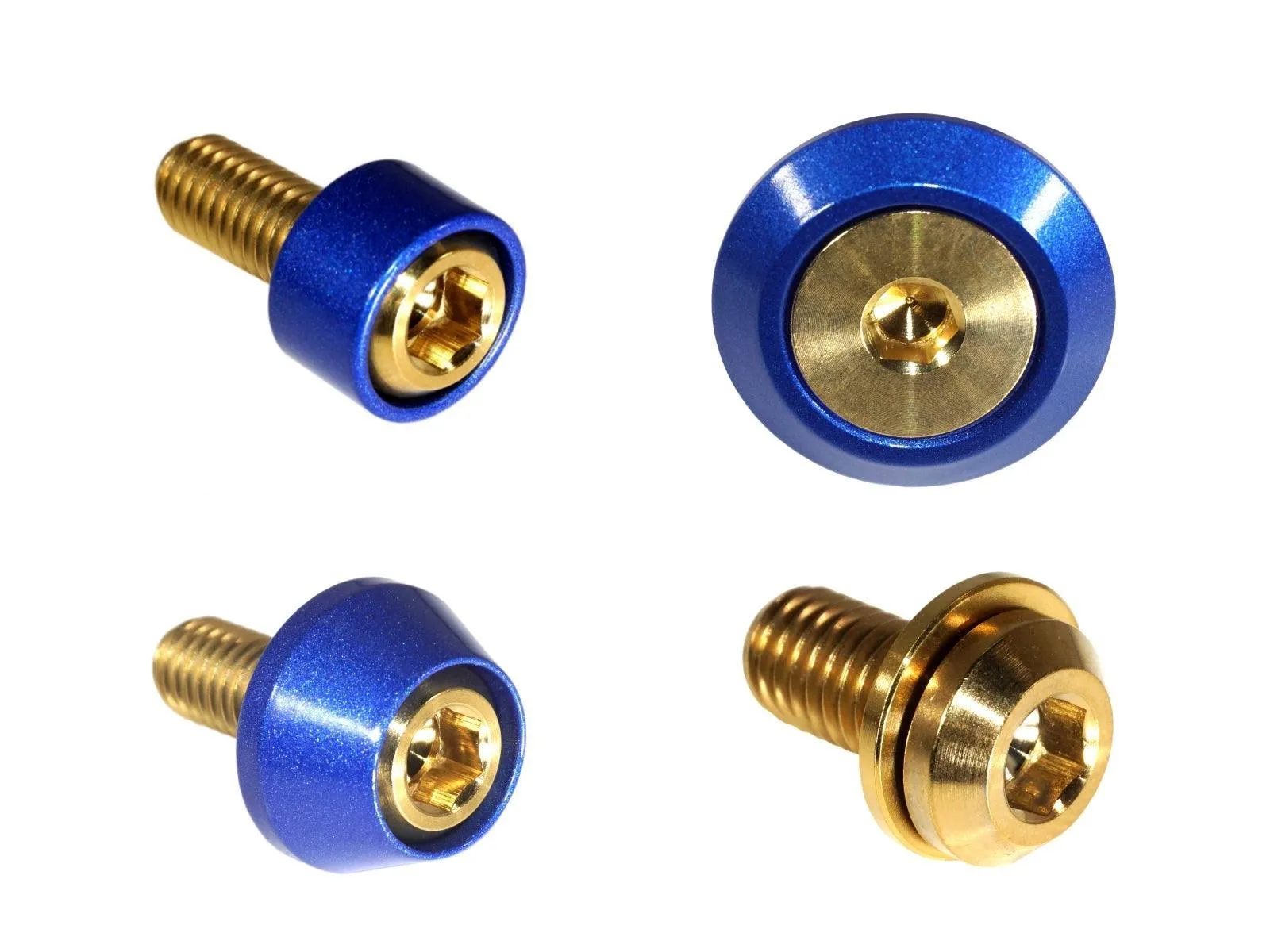 ZSPEC Interior Dress Up Bolts® Fastener Kit for 21  Ford Bronco 2.7L, Titanium & Billet