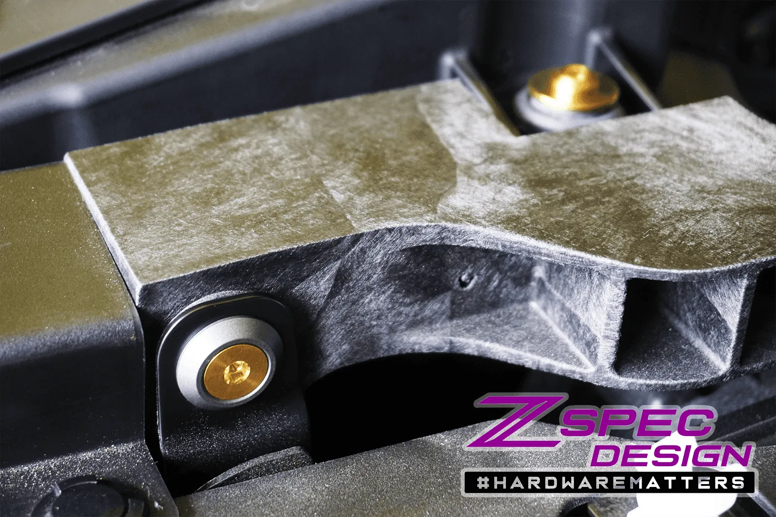ZSPEC "Stage 2" Dress Up Bolts® Hardware Kit for Nissan Z RZ34, Titanium & Billet