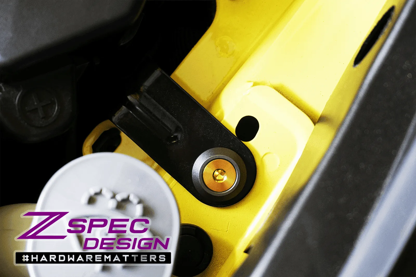 ZSPEC "Stage 2" Dress Up Bolts® Hardware Kit for Nissan Z RZ34, Titanium & Billet