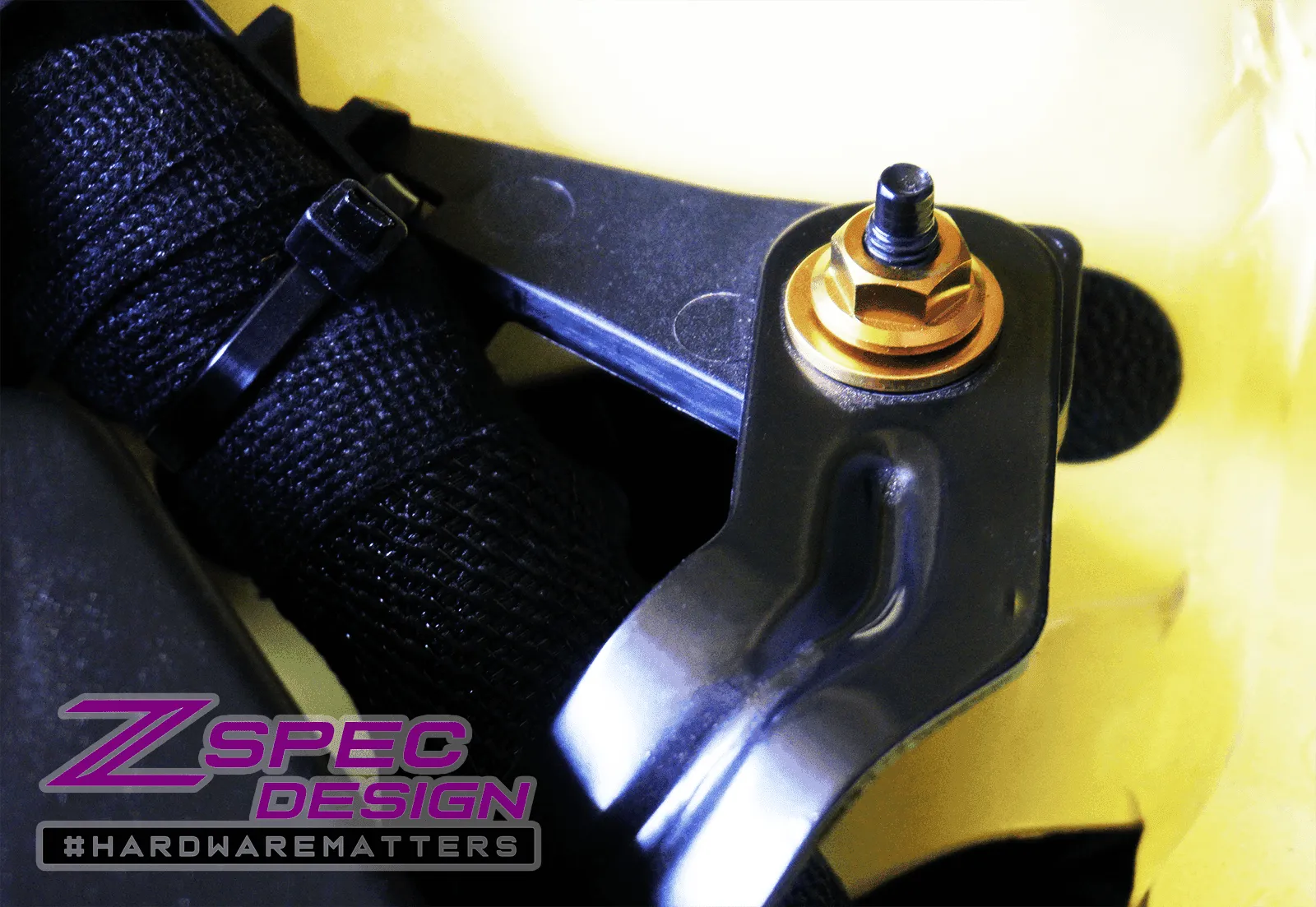 ZSPEC "Stage 2" Dress Up Bolts® Hardware Kit for Nissan Z RZ34, Titanium & Billet