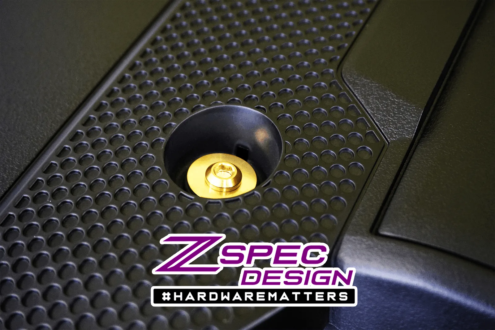 ZSPEC "Stage 2" Dress Up Bolts® Hardware Kit for Nissan Z RZ34, Titanium
