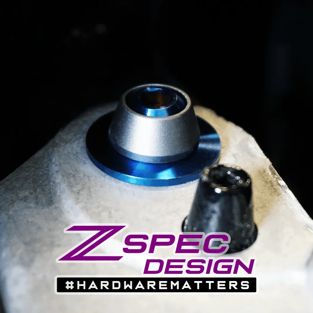 ZSPEC "Stage 3" Dress Up Bolts® Fastener Kit for 21  Ford Bronco 2.7L, Titanium & Billet