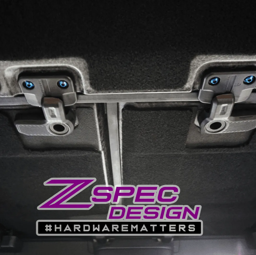 ZSPEC "Stage 3" Dress Up Bolts® Fastener Kit for 21  Ford Bronco 2.7L, Titanium & Billet