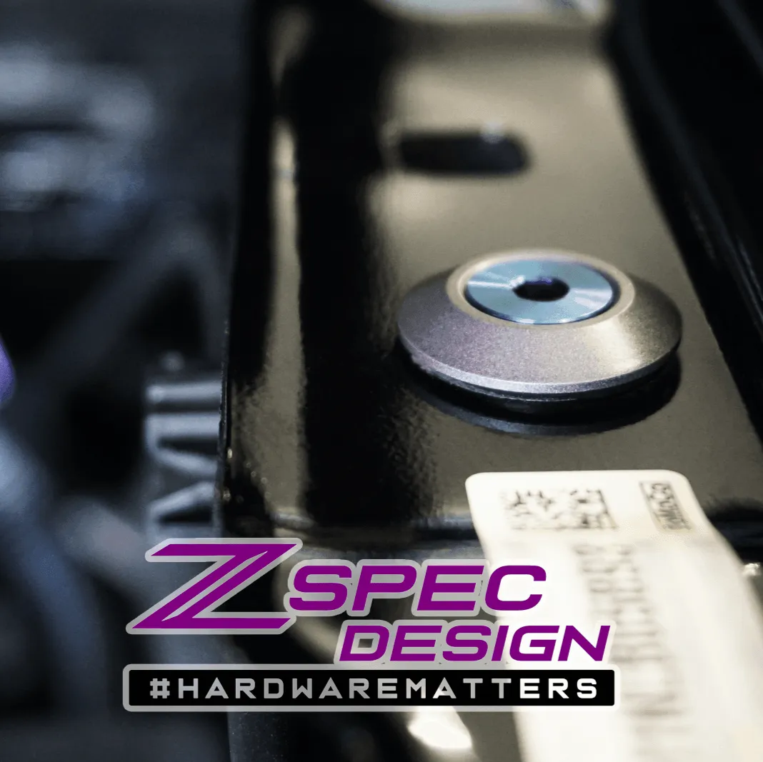 ZSPEC "Stage 3" Dress Up Bolts® Fastener Kit for 21  Ford Bronco 2.7L, Titanium & Billet