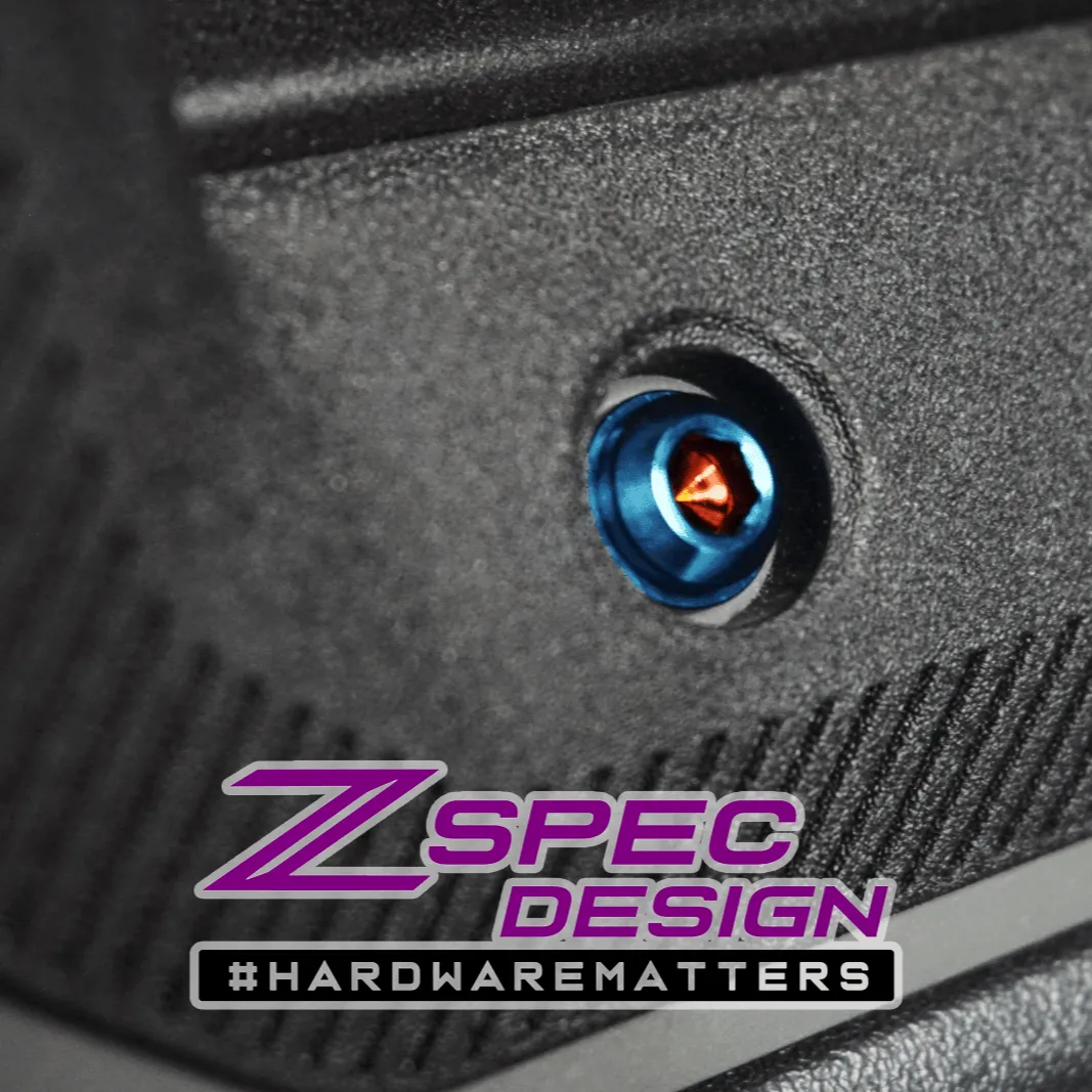 ZSPEC "Stage 3" Dress Up Bolts® Fastener Kit for 21  Ford Bronco 2.7L, Titanium & Billet