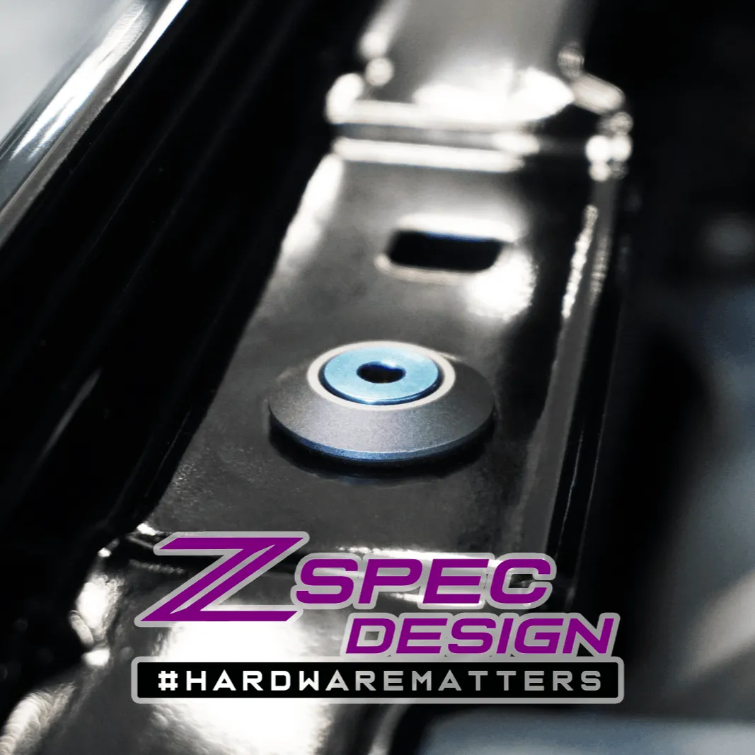 ZSPEC "Stage 3" Dress Up Bolts® Fastener Kit for 21  Ford Bronco 2.7L, Titanium & Billet