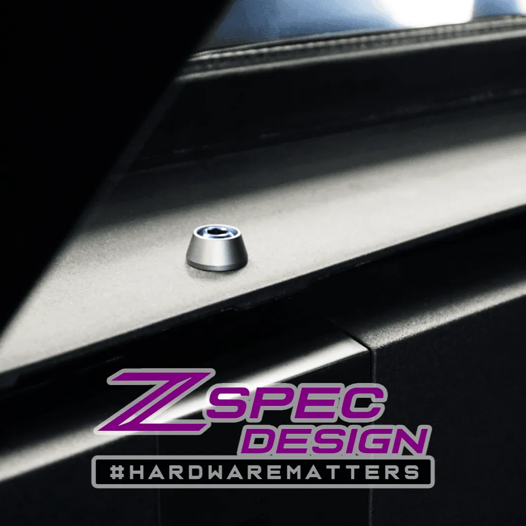 ZSPEC "Stage 3" Dress Up Bolts® Fastener Kit for 21  Ford Bronco 2.7L, Titanium & Billet