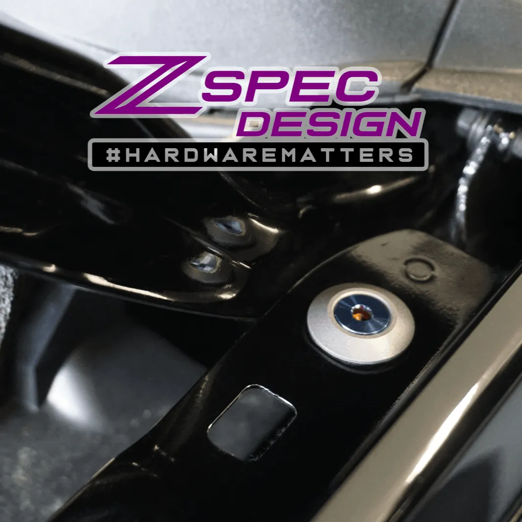 ZSPEC "Stage 3" Dress Up Bolts® Fastener Kit for 21  Ford Bronco 2.7L, Titanium & Billet