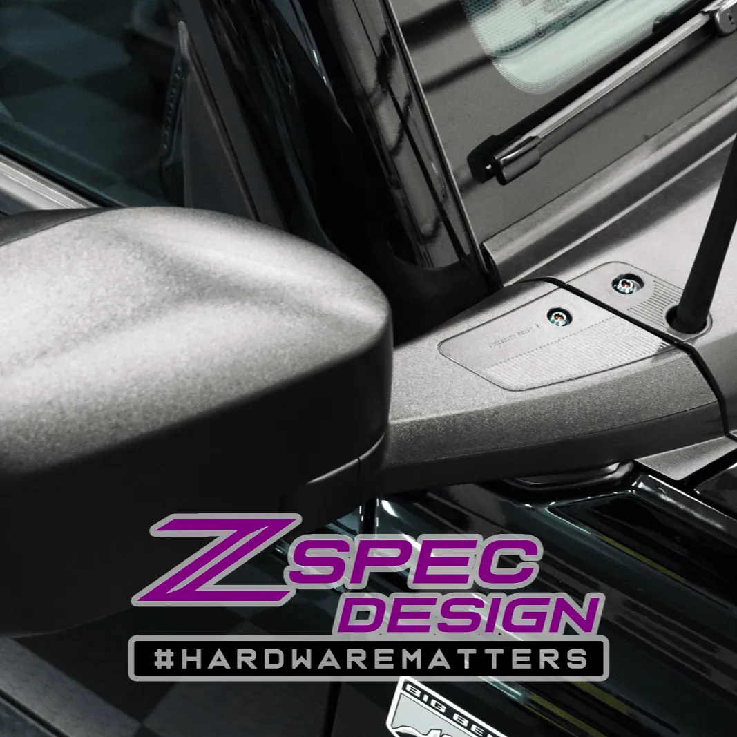 ZSPEC "Stage 3" Dress Up Bolts® Fastener Kit for 21  Ford Bronco 2.7L, Titanium & Billet